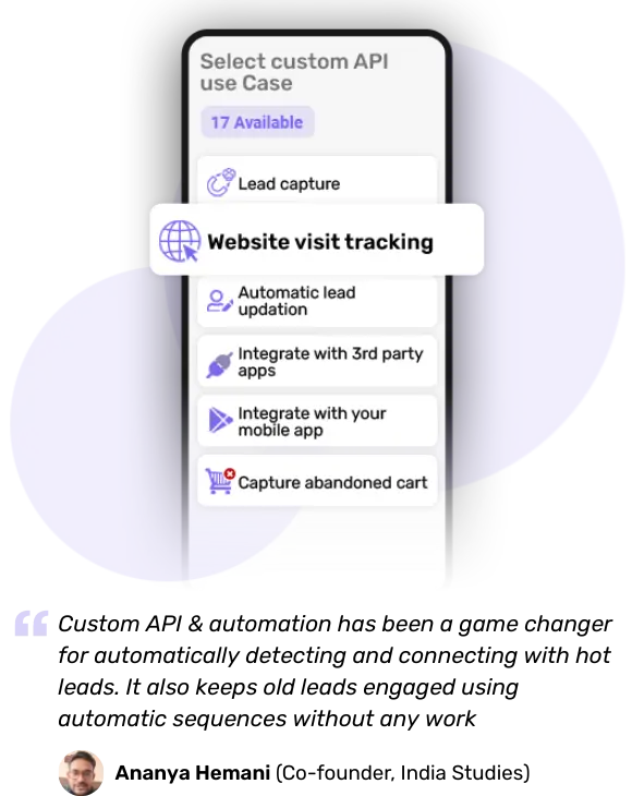 Custom API Integration
