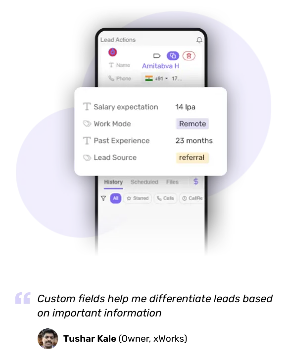 Capturing the right information