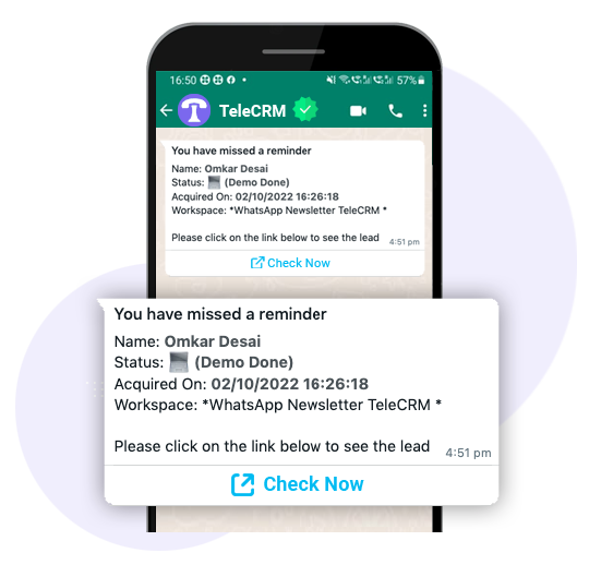 WhatsApp Update Notification | telecrm